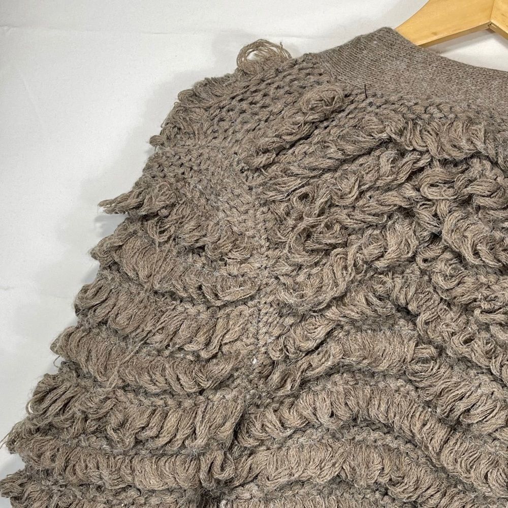 J. Jill Loop Kint Shaggy Bohemian Cardigan - Picture 6 of 8